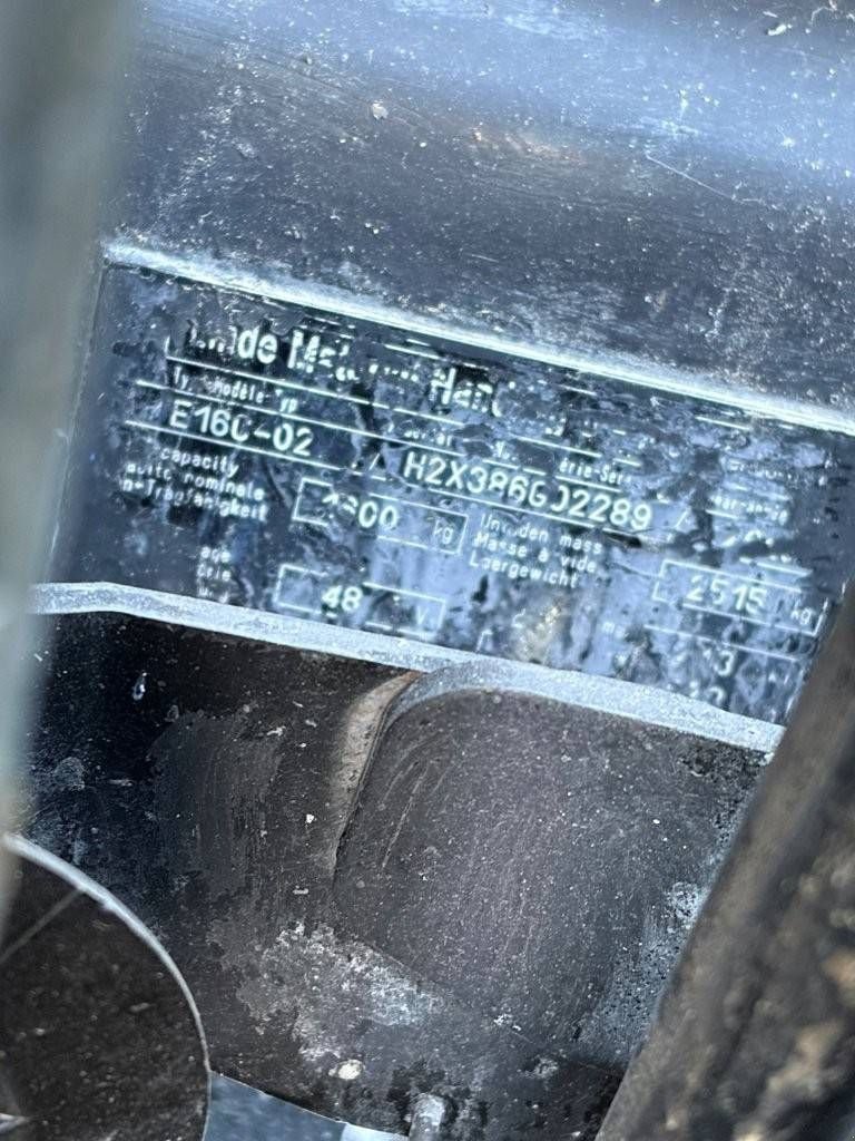 Frontstapler typu Linde E16C-02, Gebrauchtmaschine v Antwerpen (Obrázek 10)