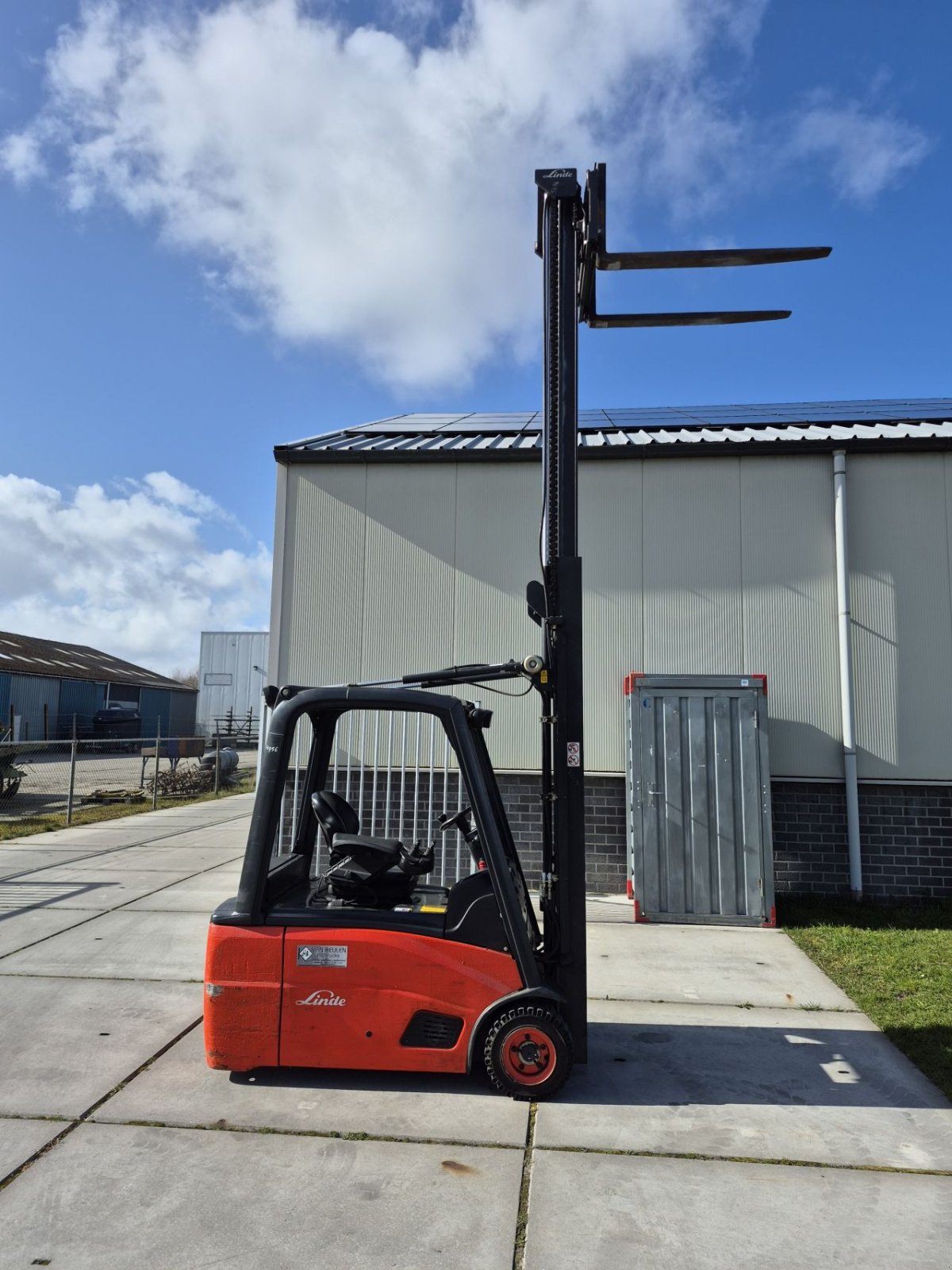 Frontstapler типа Linde E16L-01, Gebrauchtmaschine в Biddinghuizen (Фотография 9)