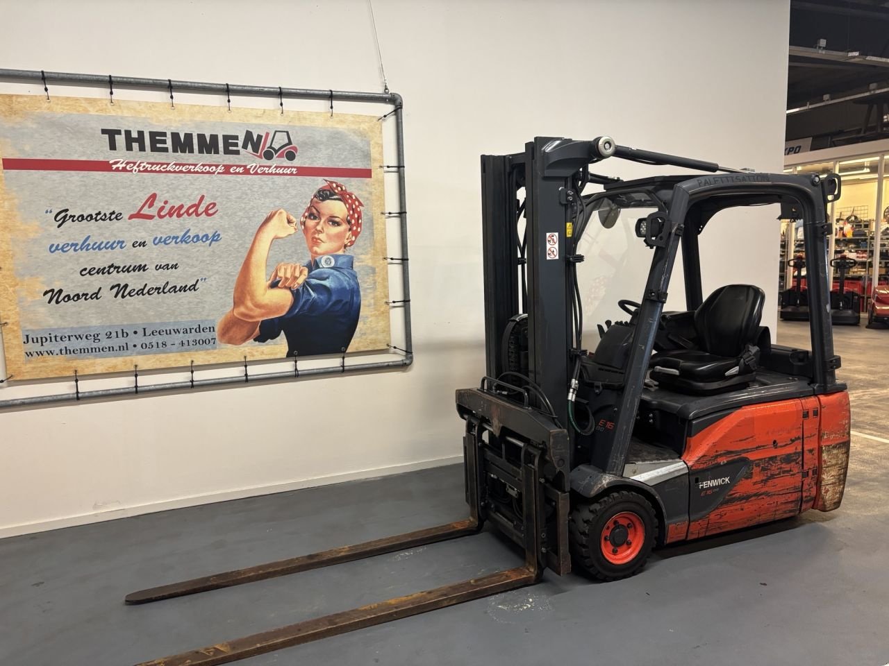 Frontstapler za tip Linde E16L-02-386 Evo, Gebrauchtmaschine u Leeuwarden (Slika 1)