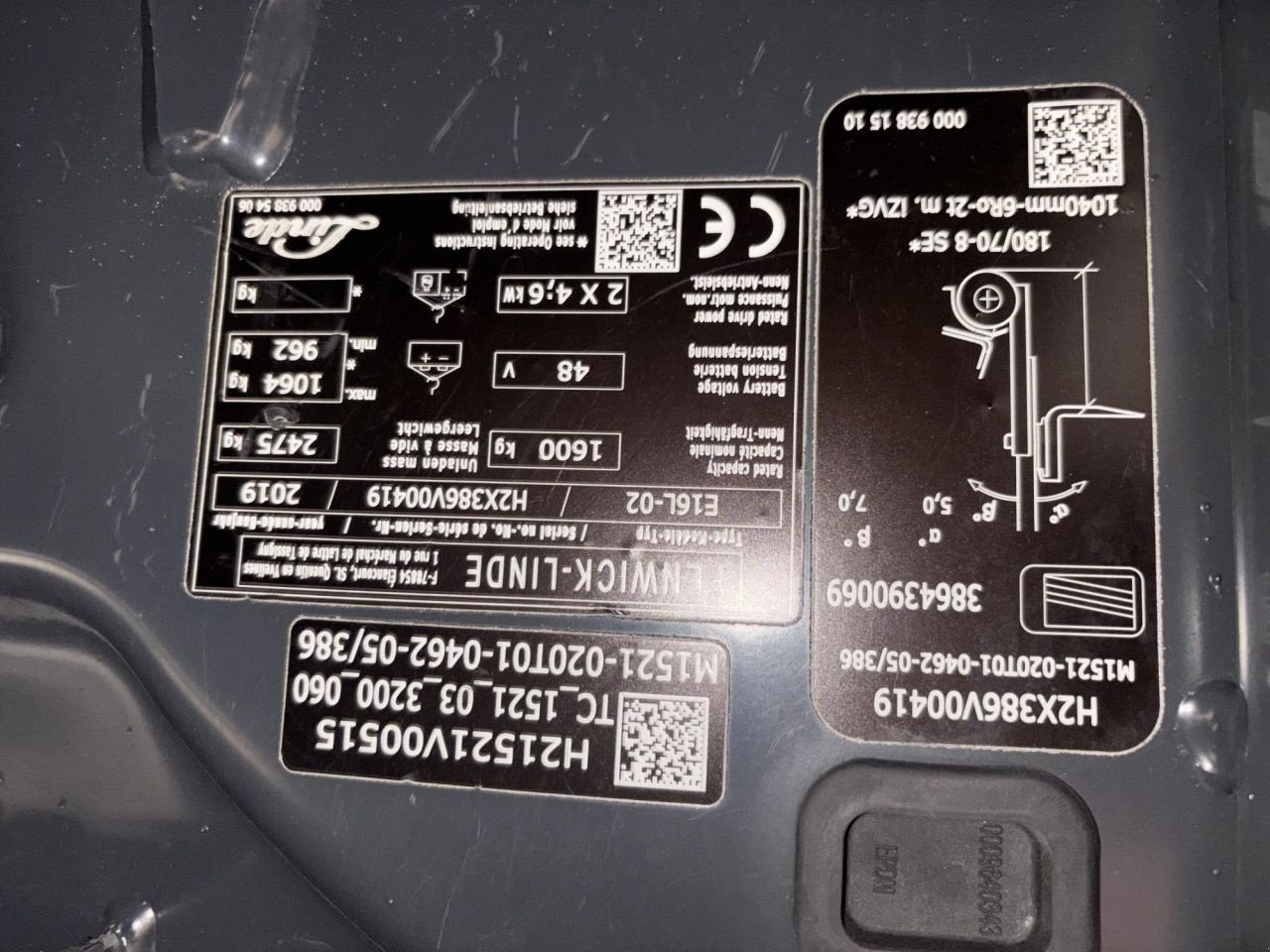 Frontstapler del tipo Linde E16L-02-386 Evo, Gebrauchtmaschine In Leeuwarden (Immagine 6)