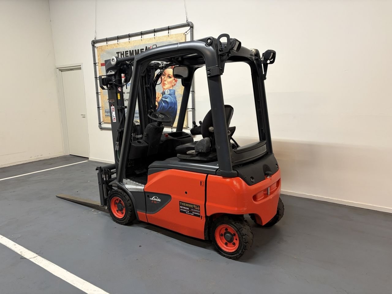 Frontstapler des Typs Linde E16P-02-386, Gebrauchtmaschine in Leeuwarden (Bild 2)