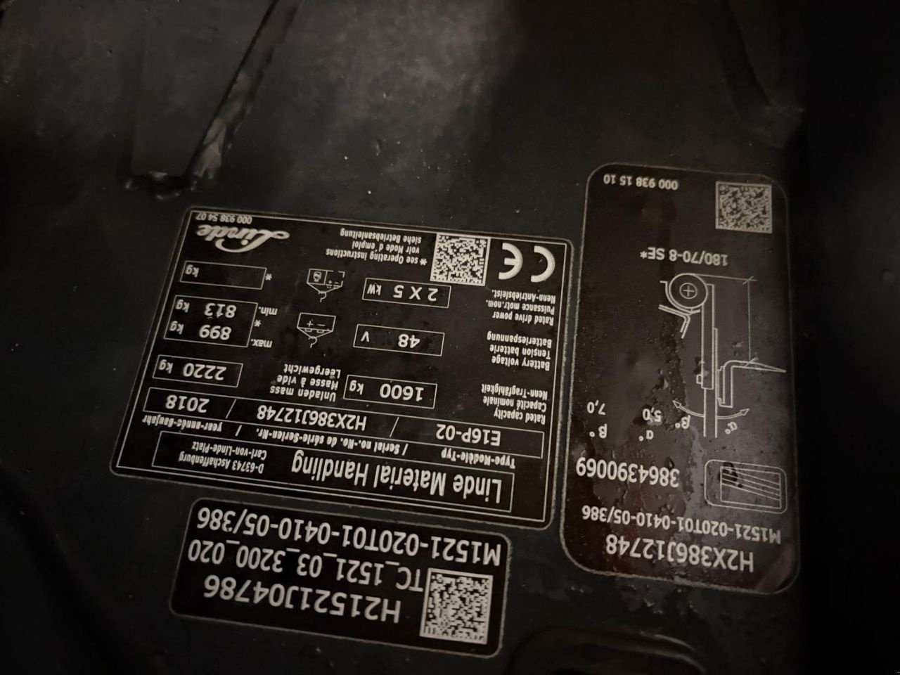 Frontstapler tip Linde E16P-02-386, Gebrauchtmaschine in Leeuwarden (Poză 6)