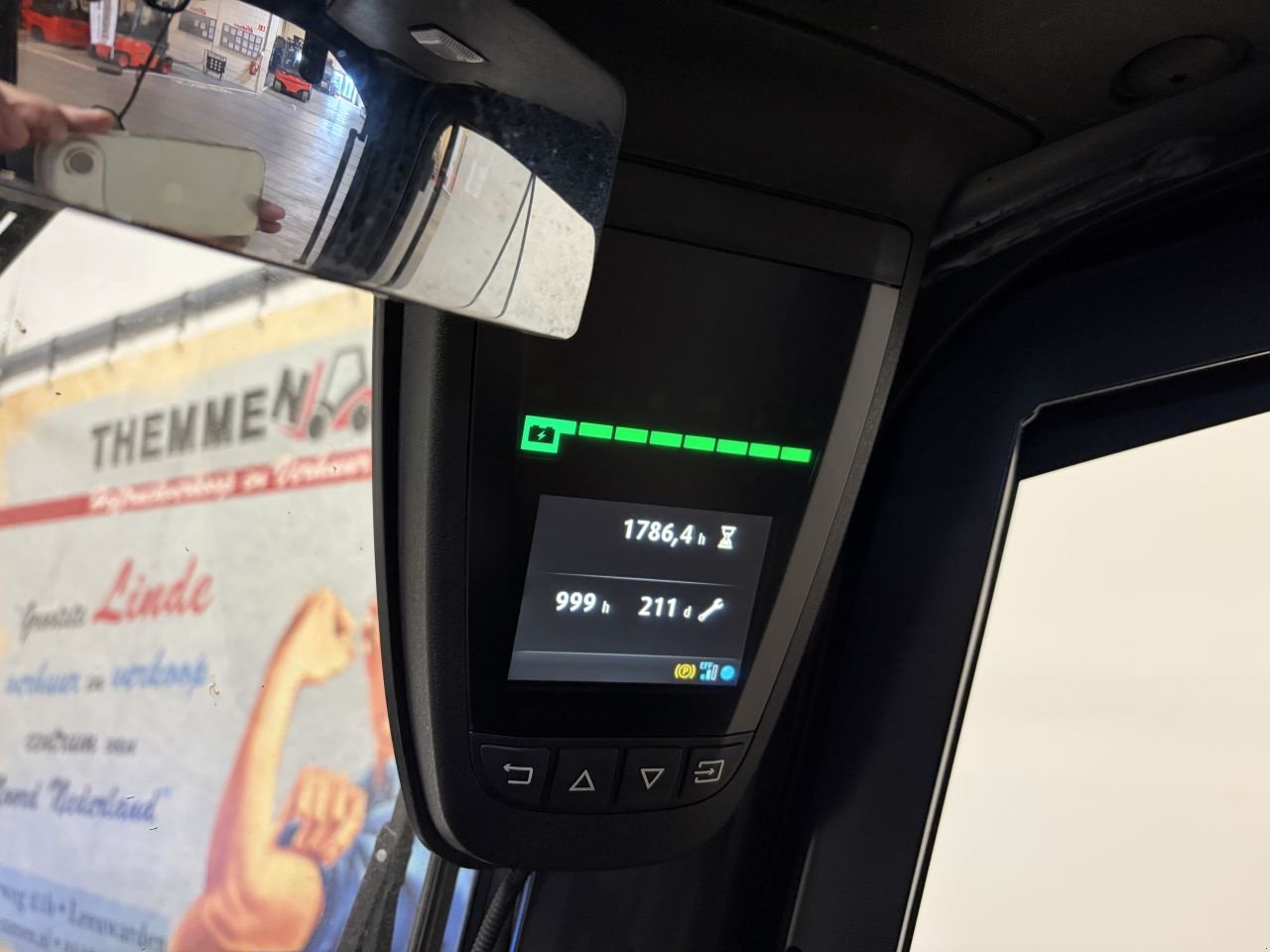 Frontstapler Türe ait Linde E16P-02-386, Gebrauchtmaschine içinde Leeuwarden (resim 5)