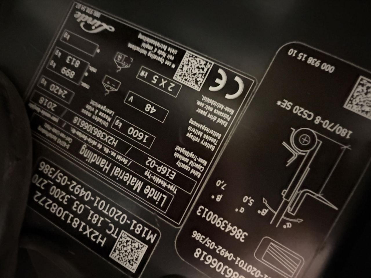 Frontstapler Türe ait Linde E16P-02-386, Gebrauchtmaschine içinde Leeuwarden (resim 7)