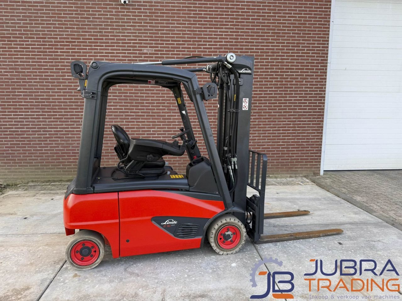 Frontstapler Türe ait Linde E16P-02, Gebrauchtmaschine içinde Buggenum (resim 3)