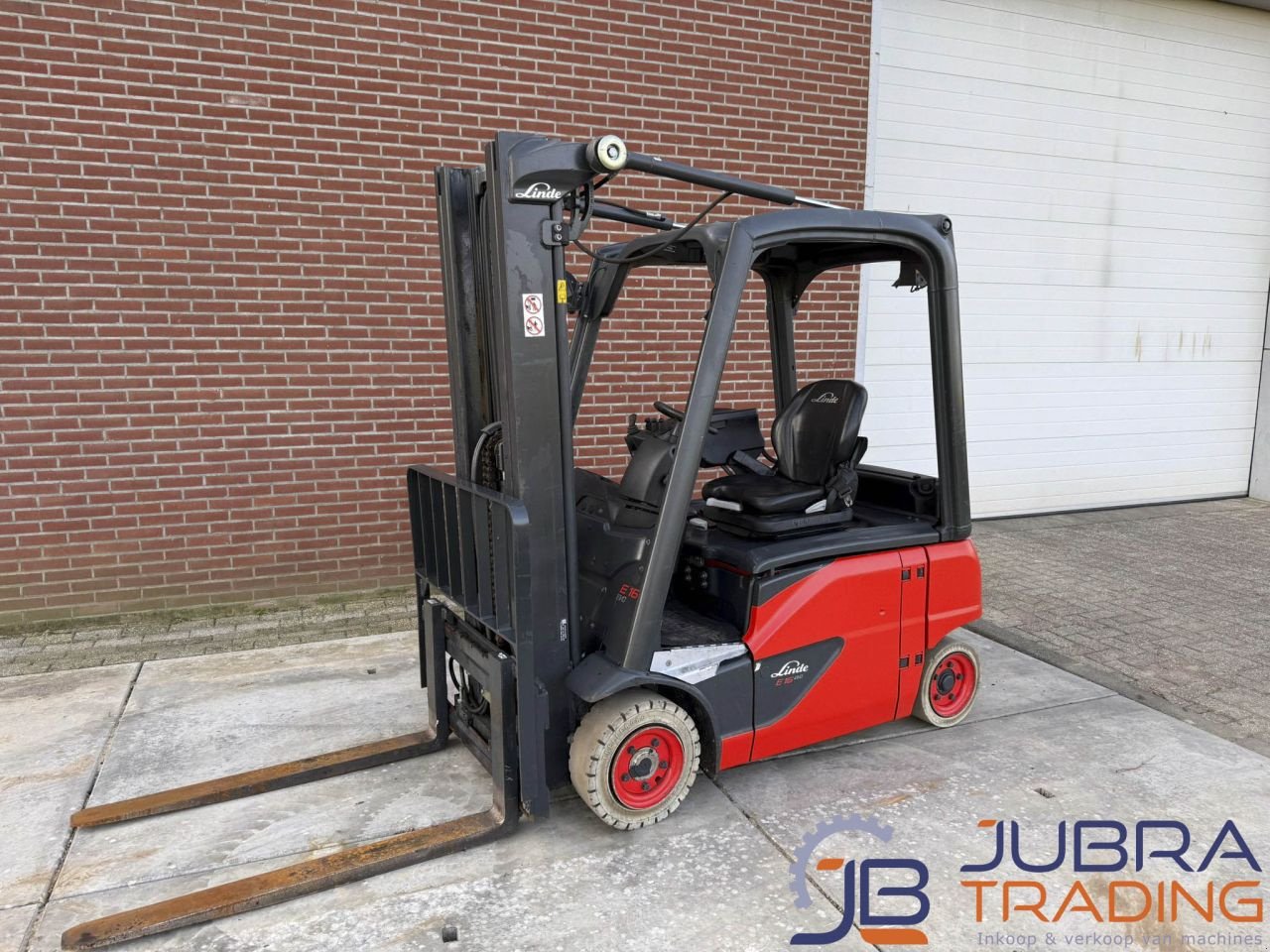 Frontstapler Türe ait Linde E16P-02, Gebrauchtmaschine içinde Buggenum (resim 2)