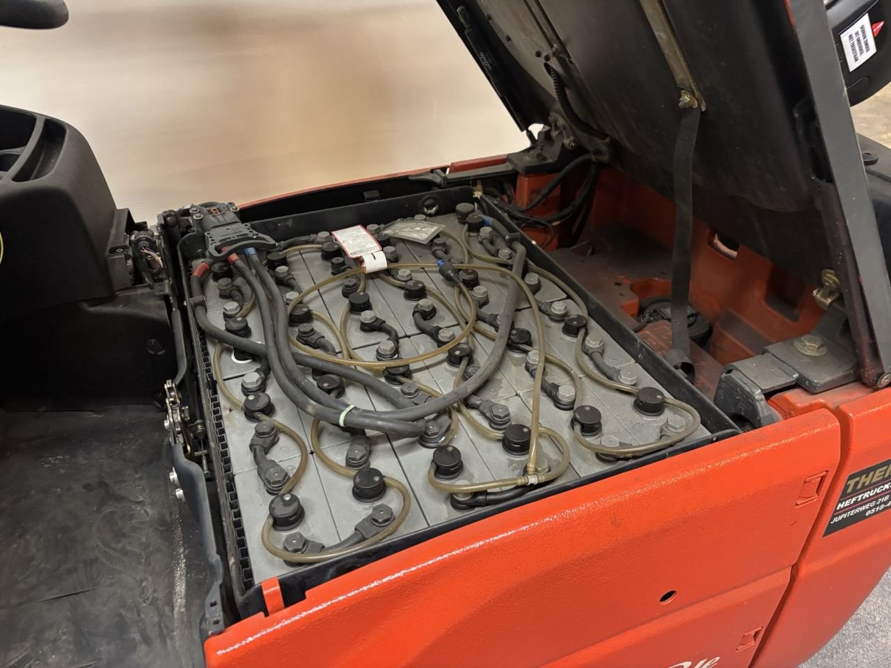 Frontstapler des Typs Linde E18-01, Gebrauchtmaschine in Leeuwarden (Bild 6)