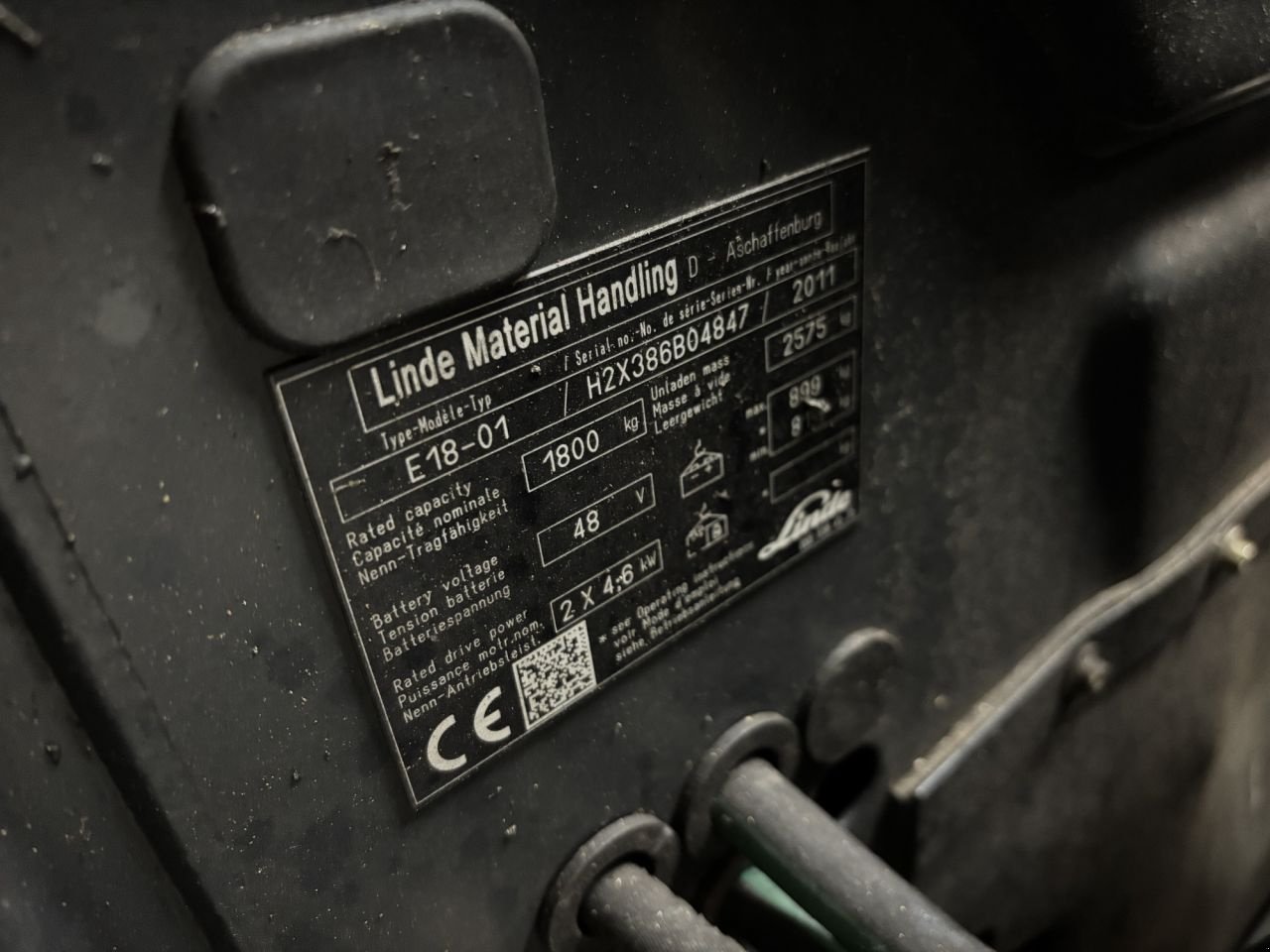 Frontstapler za tip Linde E18-01, Gebrauchtmaschine u Leeuwarden (Slika 7)