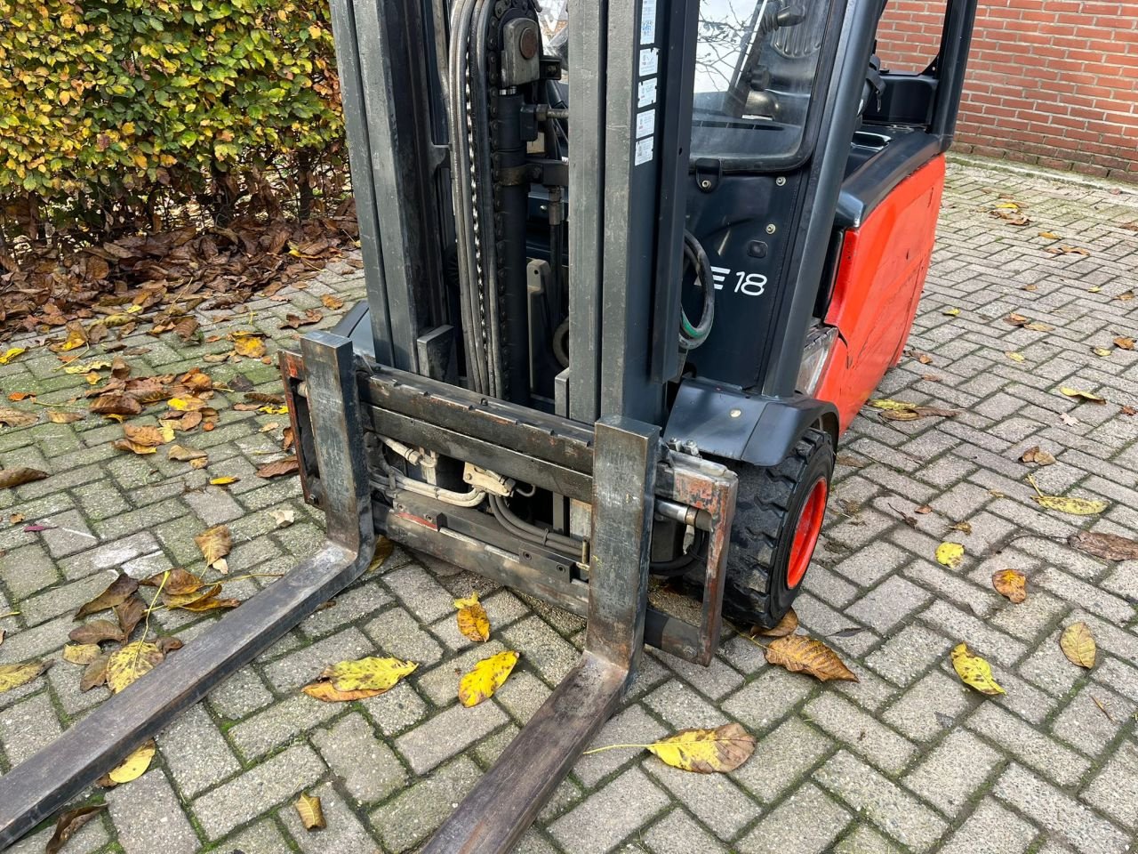 Frontstapler of the type Linde E18-01, Gebrauchtmaschine in Buggenum (Picture 7)