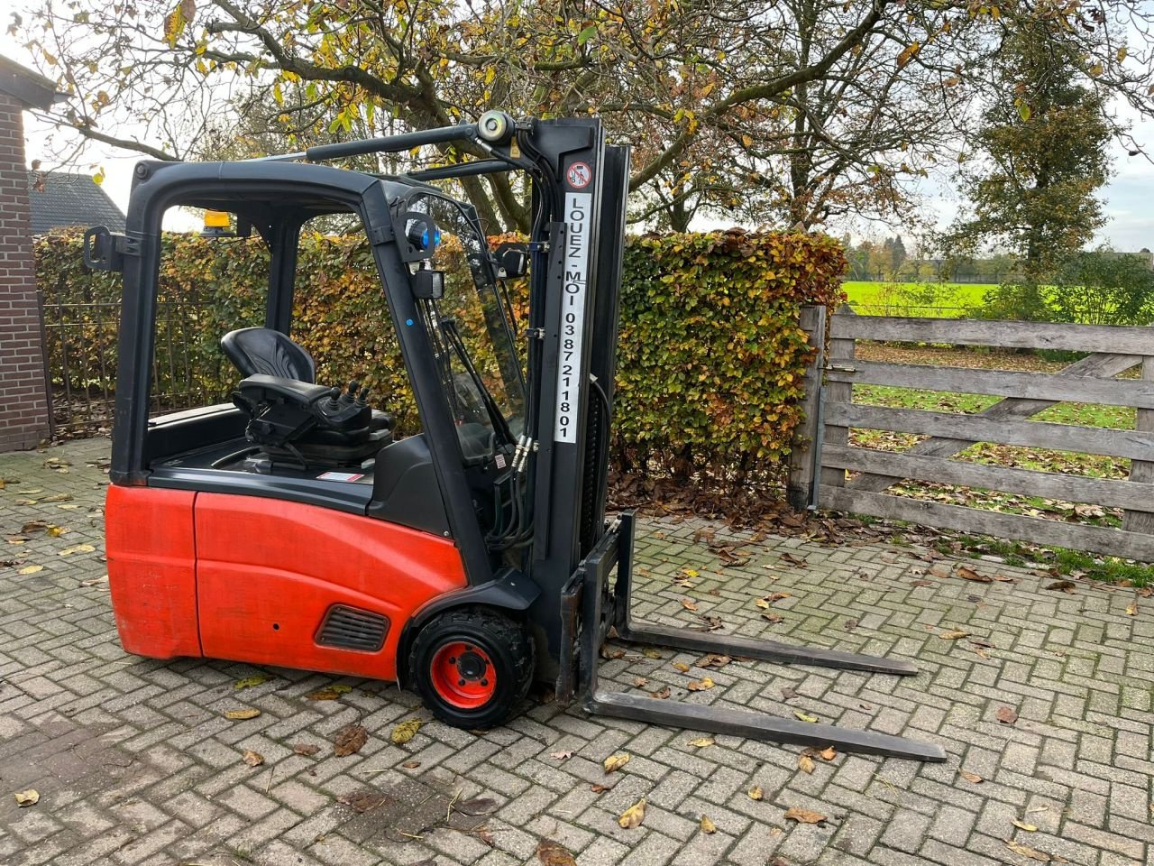 Frontstapler of the type Linde E18-01, Gebrauchtmaschine in Buggenum (Picture 5)