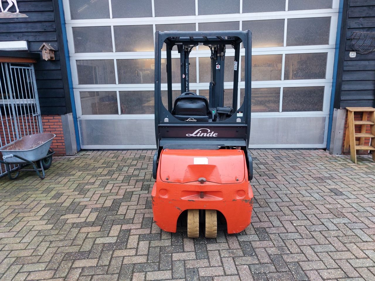 Frontstapler typu Linde E18c-02 triplex sideshift 2006, Gebrauchtmaschine w Harskamp (Zdjęcie 3)