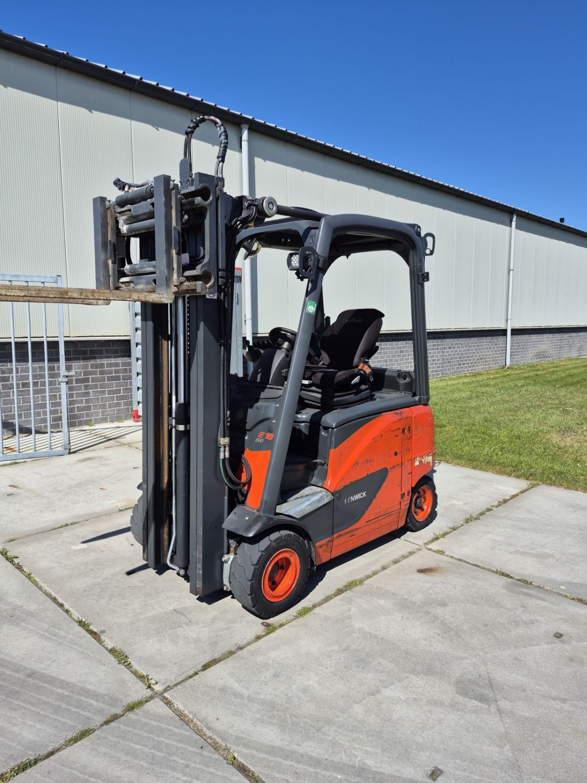 Frontstapler a típus Linde E18PH-02, Gebrauchtmaschine ekkor: Biddinghuizen (Kép 5)