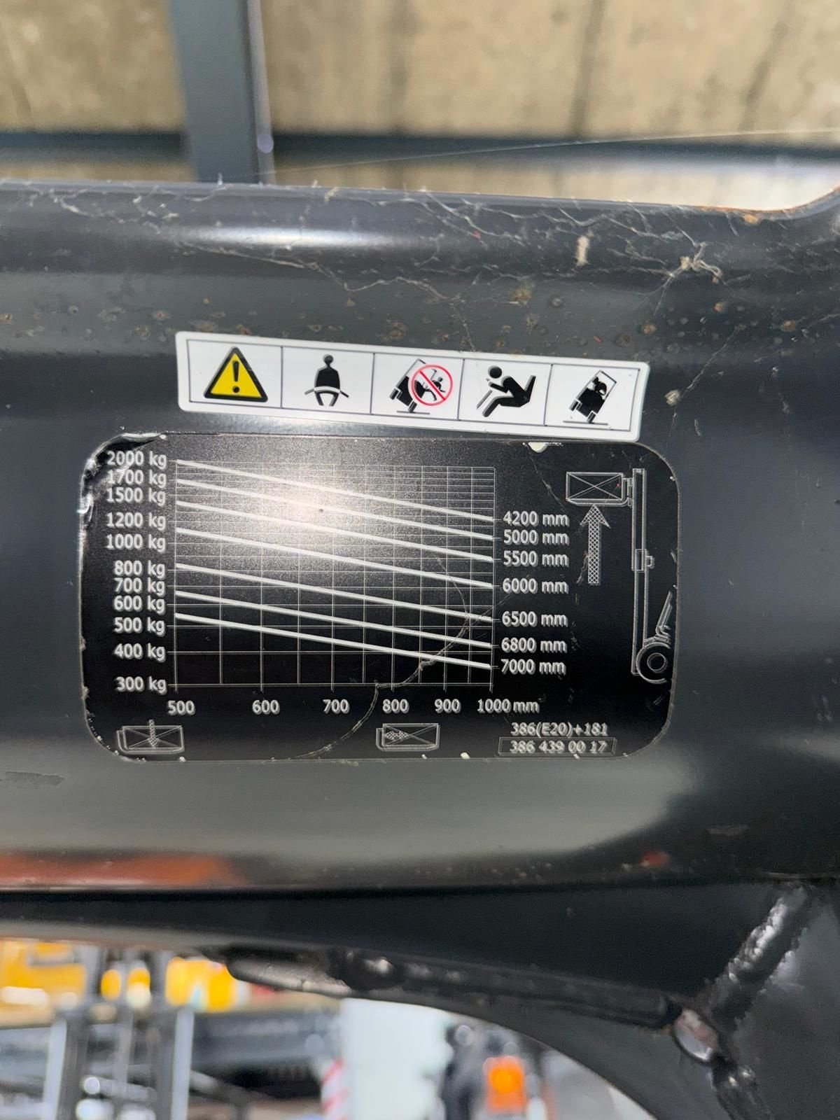 Frontstapler типа Linde E20, Gebrauchtmaschine в Vianen (Фотография 6)