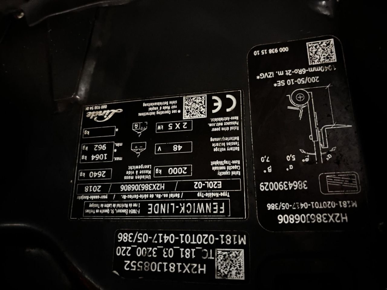 Frontstapler za tip Linde E20L-02, Gebrauchtmaschine u Leeuwarden (Slika 5)