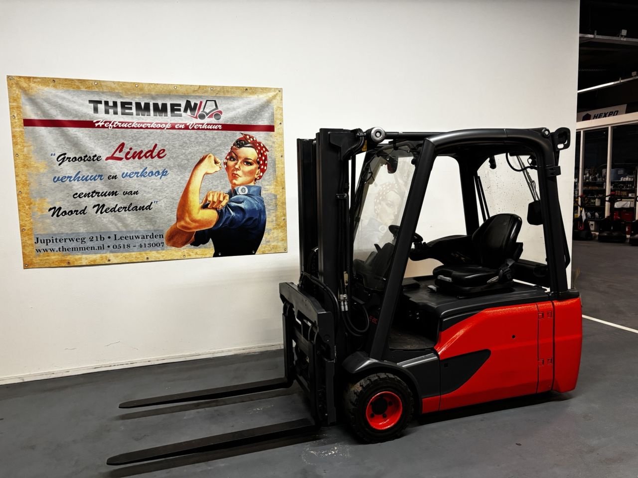 Frontstapler of the type Linde E20L-02, Gebrauchtmaschine in Leeuwarden (Picture 1)