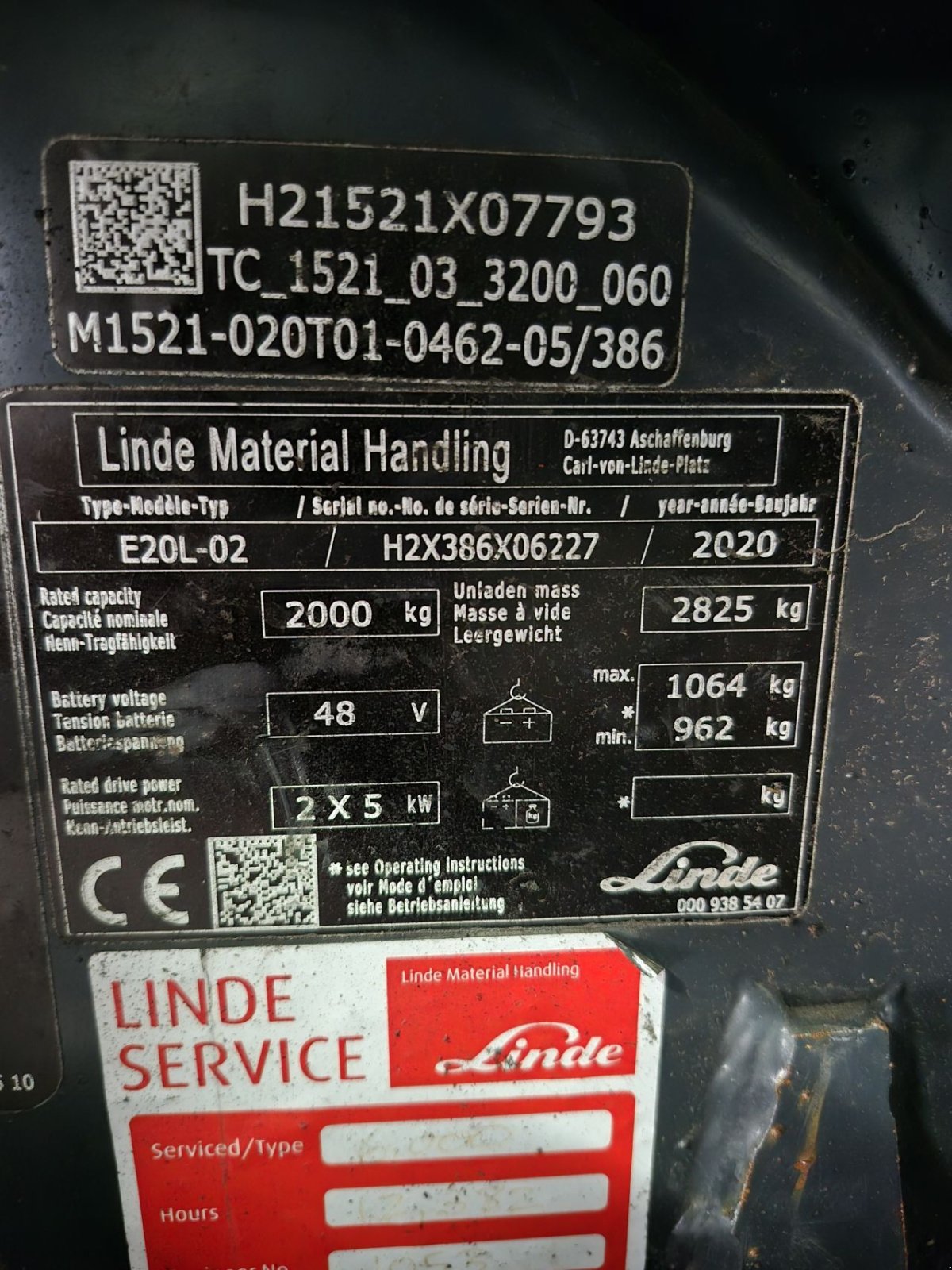 Frontstapler типа Linde E20L-02, Gebrauchtmaschine в Biddinghuizen (Фотография 11)