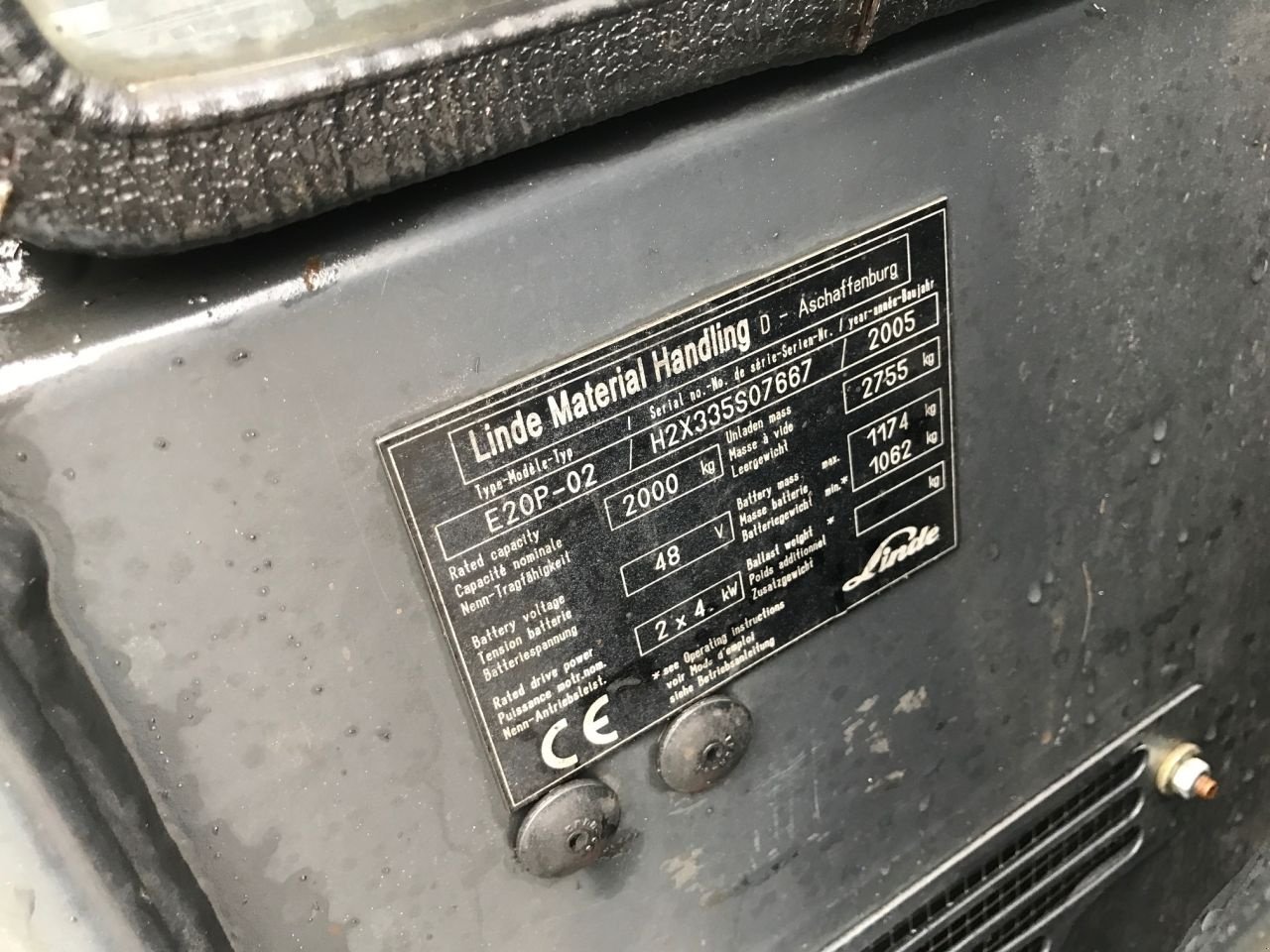 Frontstapler of the type Linde E20P-02-335, Gebrauchtmaschine in Leeuwarden (Picture 5)