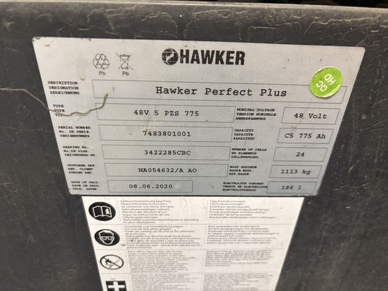 Frontstapler za tip Linde E20PH-01, Gebrauchtmaschine u Leeuwarden (Slika 11)