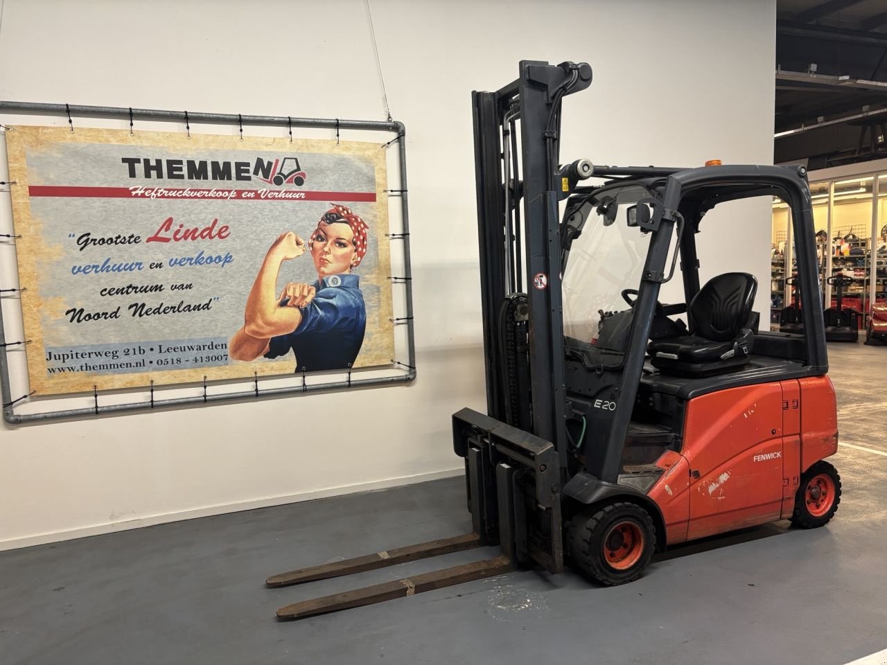 Frontstapler typu Linde E20PH-01, Gebrauchtmaschine v Leeuwarden (Obrázek 1)