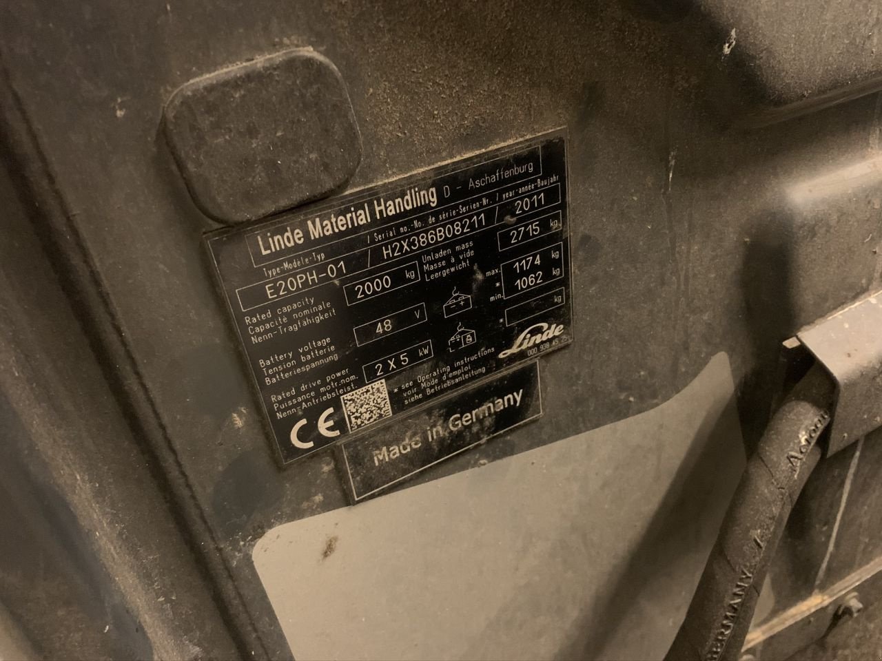 Frontstapler des Typs Linde E20PH-01, Gebrauchtmaschine in Leeuwarden (Bild 4)