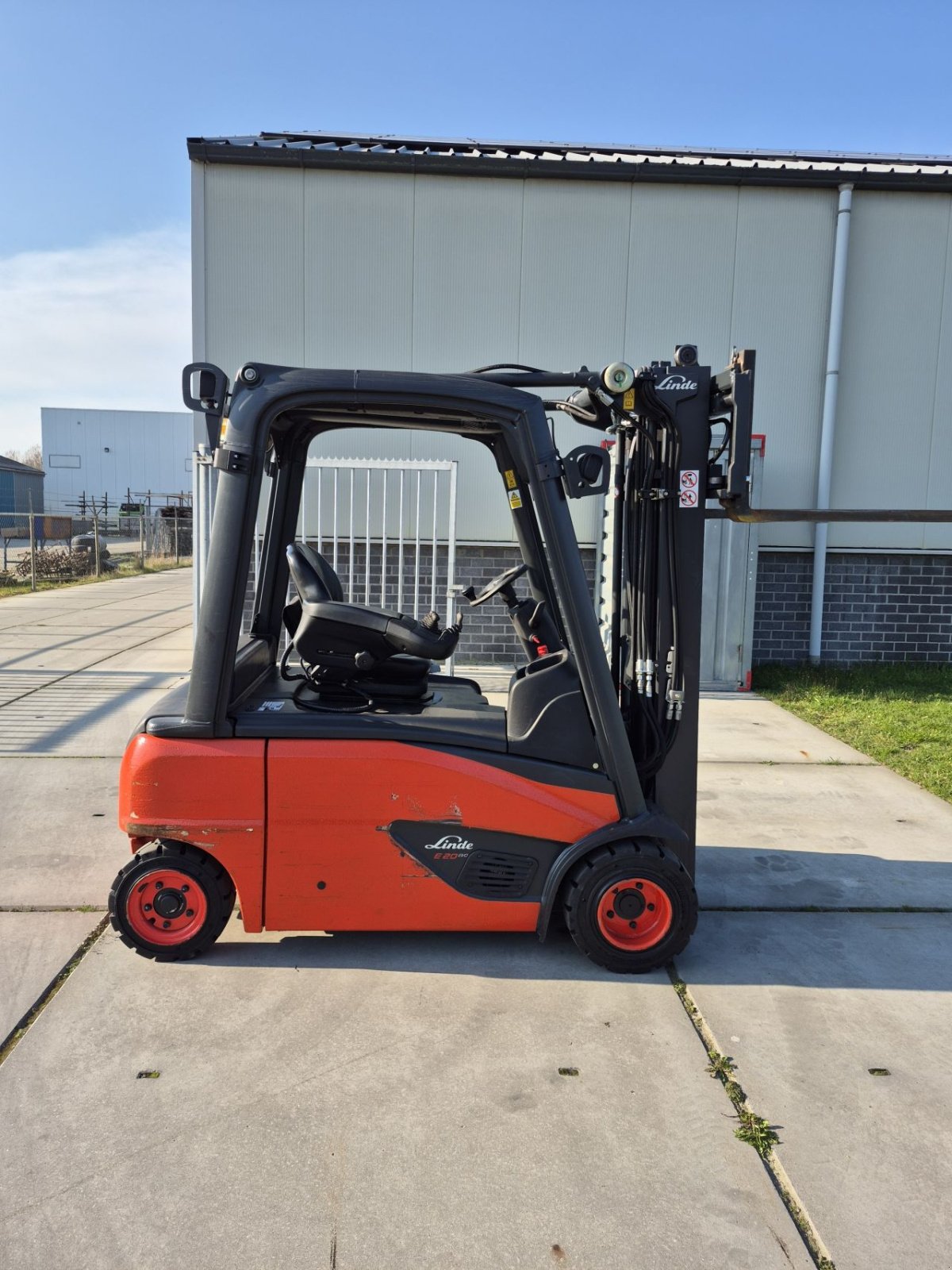 Frontstapler типа Linde E20PL-02, Gebrauchtmaschine в Biddinghuizen (Фотография 4)