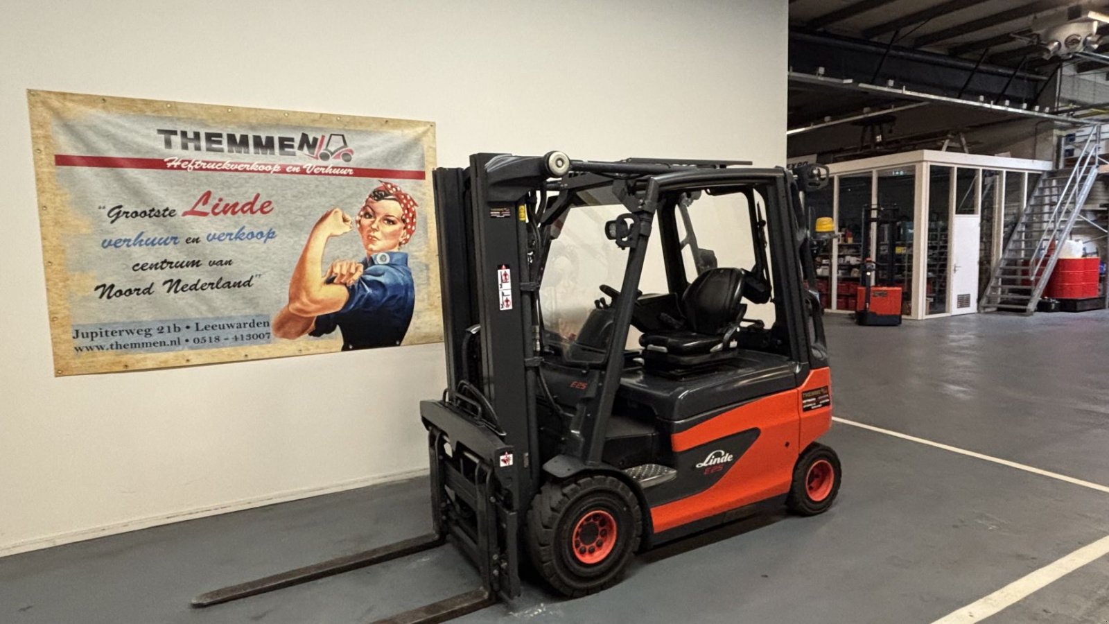 Frontstapler typu Linde E25-01, Gebrauchtmaschine v Leeuwarden (Obrázek 2)