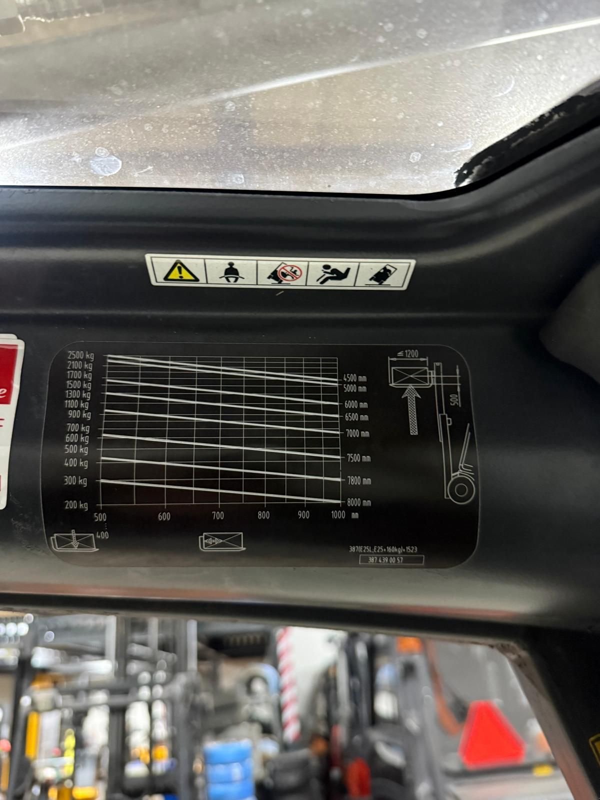 Frontstapler des Typs Linde E25-02, Gebrauchtmaschine in Vianen (Bild 4)