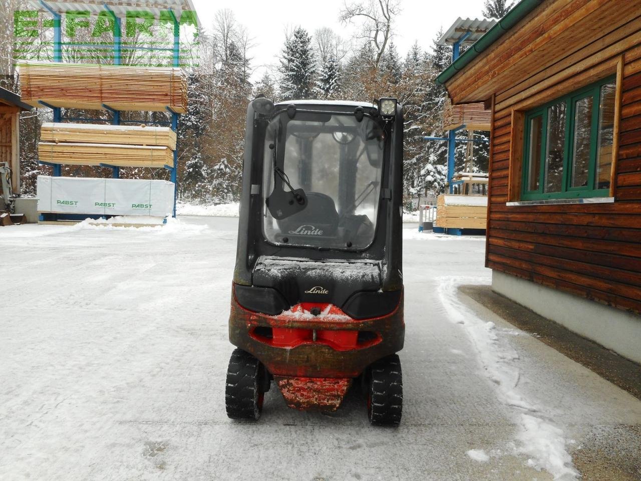 Frontstapler typu Linde e25-1 triplex + ss + 4. kreis ( batterie bj. 202, Gebrauchtmaschine v ST. NIKOLAI/DR. (Obrázek 3)