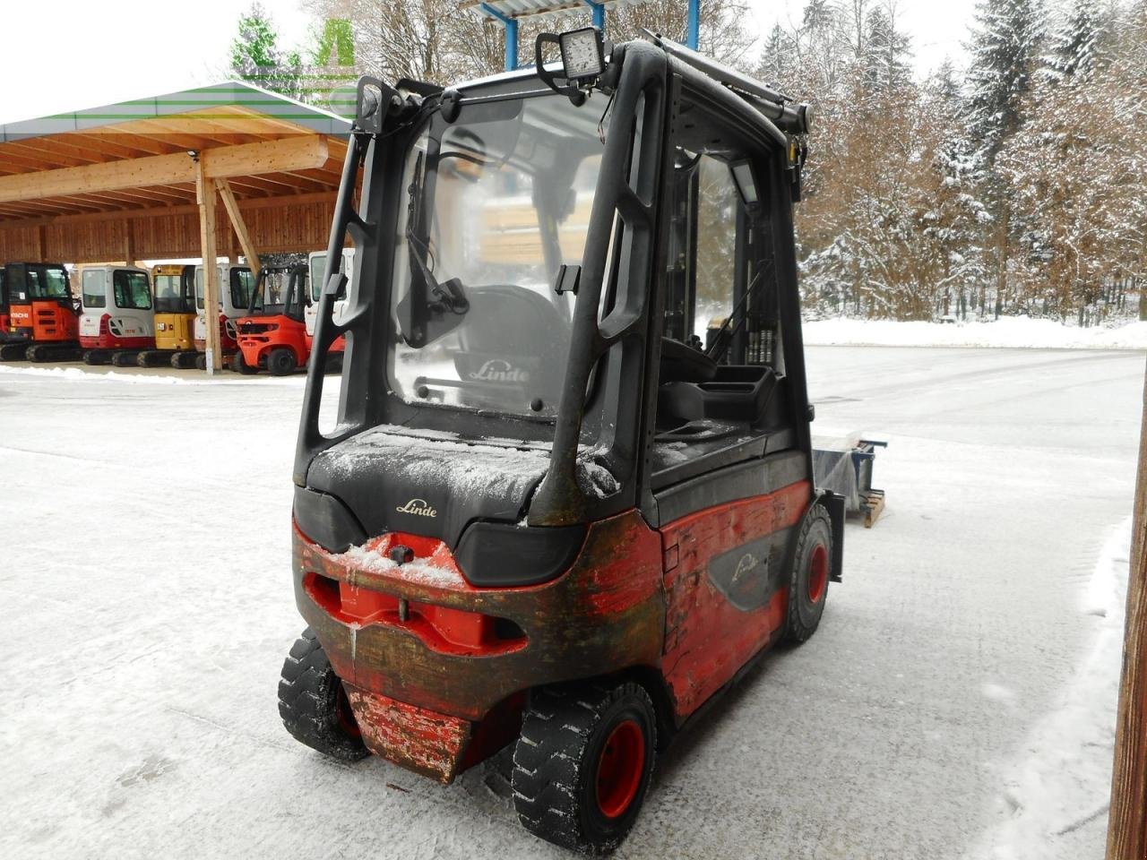 Frontstapler typu Linde e25-1 triplex + ss + 4. kreis ( batterie bj. 202, Gebrauchtmaschine v ST. NIKOLAI/DR. (Obrázek 4)