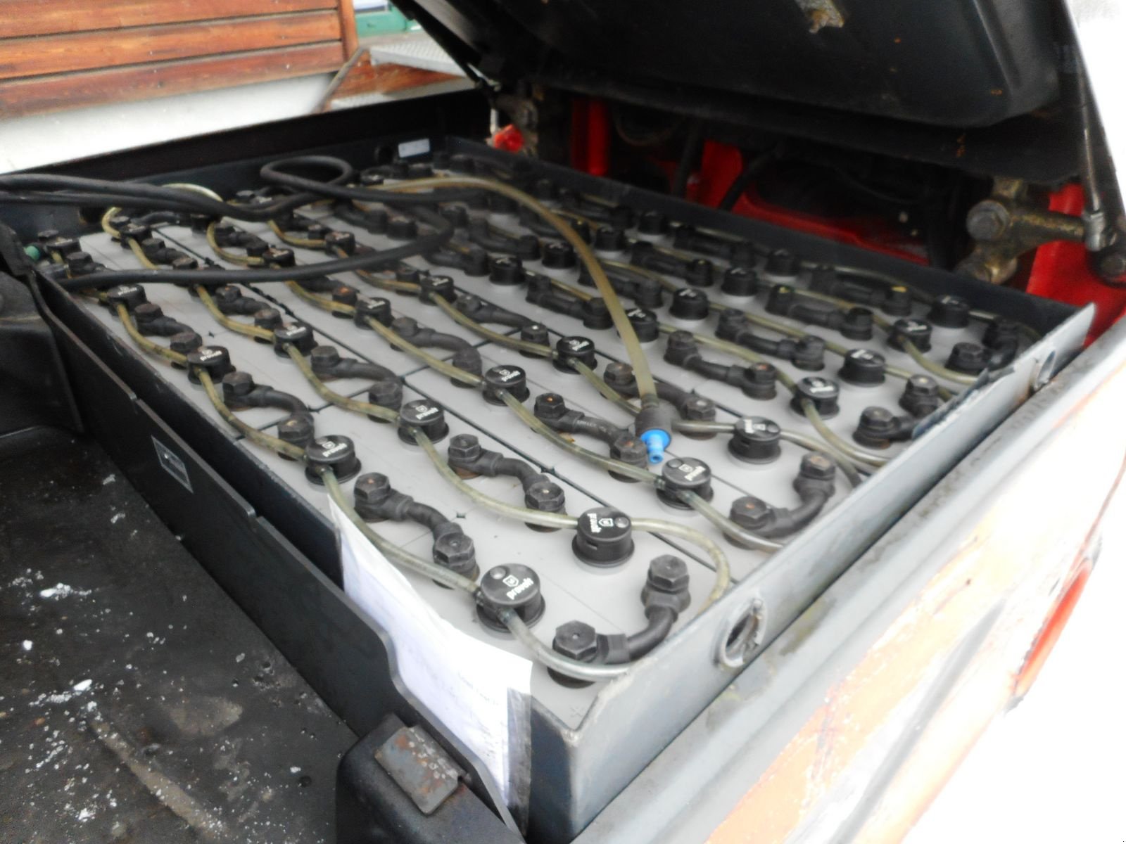 Frontstapler des Typs Linde E25-1 Triplex + SS + 4. Kreis ( Batterie Bj. 202, Gebrauchtmaschine in St. Nikolai ob Draßling (Bild 18)