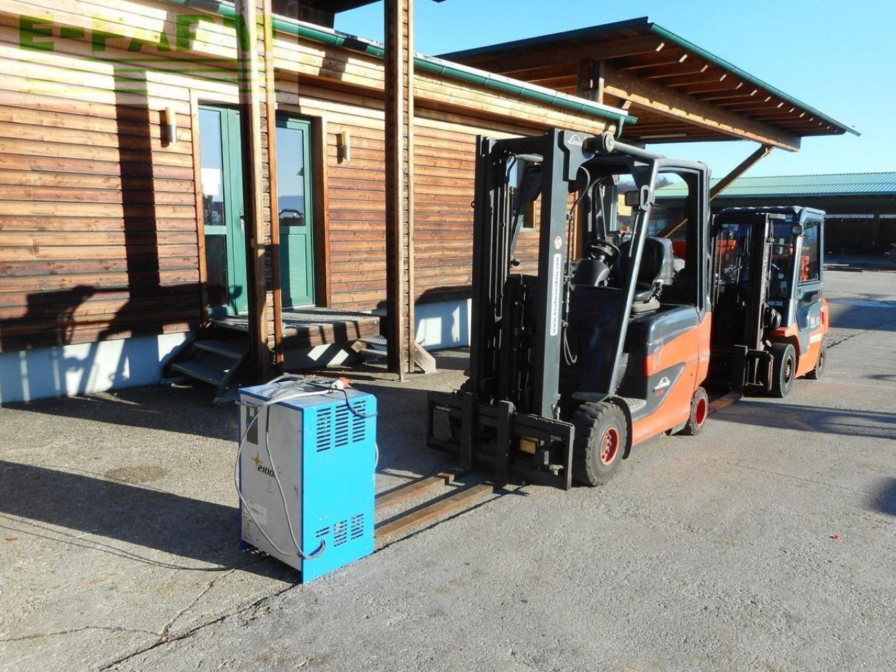 Frontstapler des Typs Linde e25h-01/600 freihub + ss + 4.kreis, Gebrauchtmaschine in ST. NIKOLAI/DR. (Bild 1)