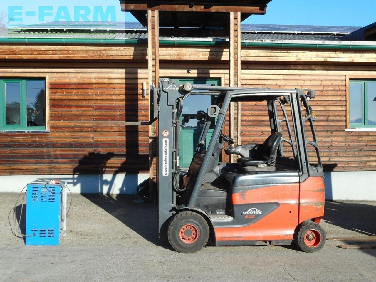 Frontstapler des Typs Linde e25h-01/600 freihub + ss + 4.kreis, Gebrauchtmaschine in ST. NIKOLAI/DR. (Bild 7)