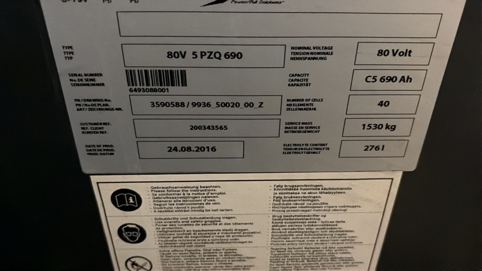 Frontstapler типа Linde E25L-01-387, Gebrauchtmaschine в Leeuwarden (Фотография 8)