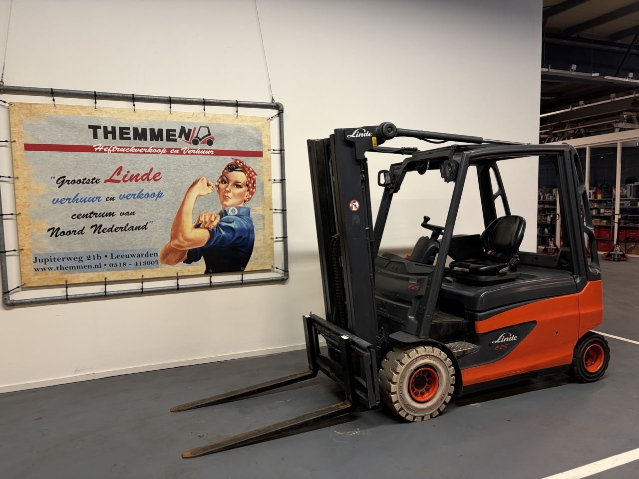 Frontstapler типа Linde E25L-01-387, Gebrauchtmaschine в Leeuwarden (Фотография 1)