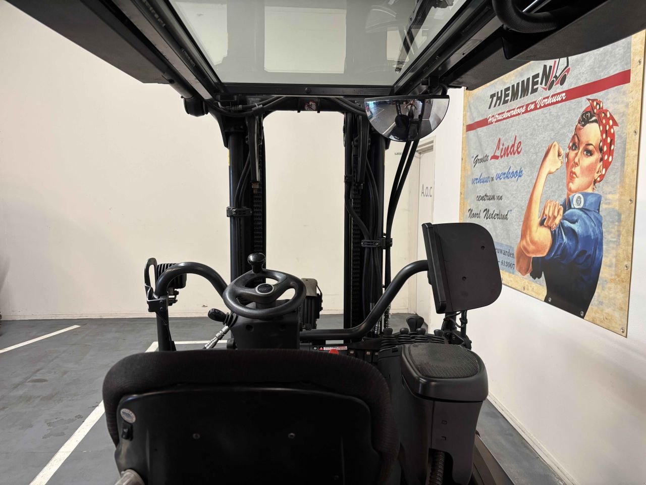 Frontstapler tip Linde E25RL-387, Gebrauchtmaschine in Leeuwarden (Poză 5)