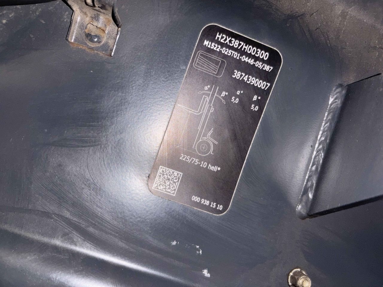 Frontstapler za tip Linde E25RL-387, Gebrauchtmaschine u Leeuwarden (Slika 8)