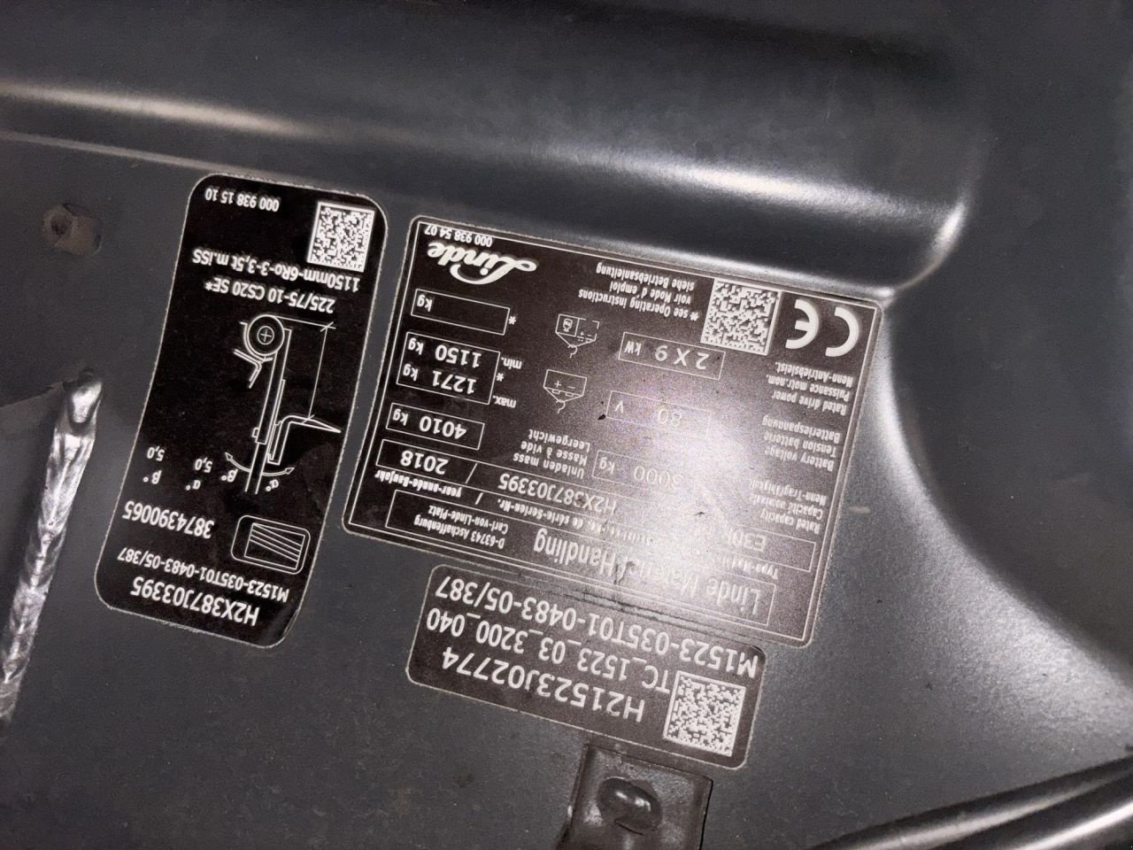 Frontstapler typu Linde E30R-01, Gebrauchtmaschine v Leeuwarden (Obrázek 5)