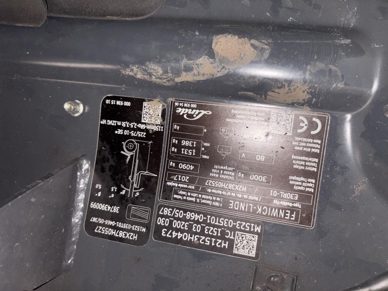 Frontstapler des Typs Linde E30RL-01 387, Gebrauchtmaschine in Leeuwarden (Bild 4)