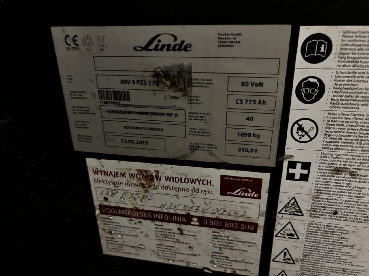 Frontstapler of the type Linde E35HL-387, Gebrauchtmaschine in Leeuwarden (Picture 10)