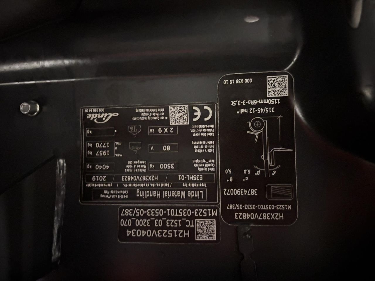 Frontstapler of the type Linde E35HL-387, Gebrauchtmaschine in Leeuwarden (Picture 7)