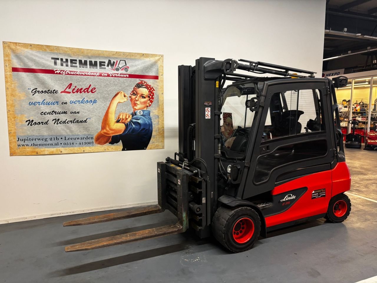 Frontstapler za tip Linde E35L, Gebrauchtmaschine u Leeuwarden (Slika 1)