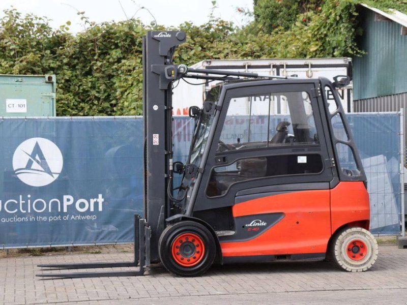 Frontstapler of the type Linde E40HL-01/600, Gebrauchtmaschine in Antwerpen (Picture 1)
