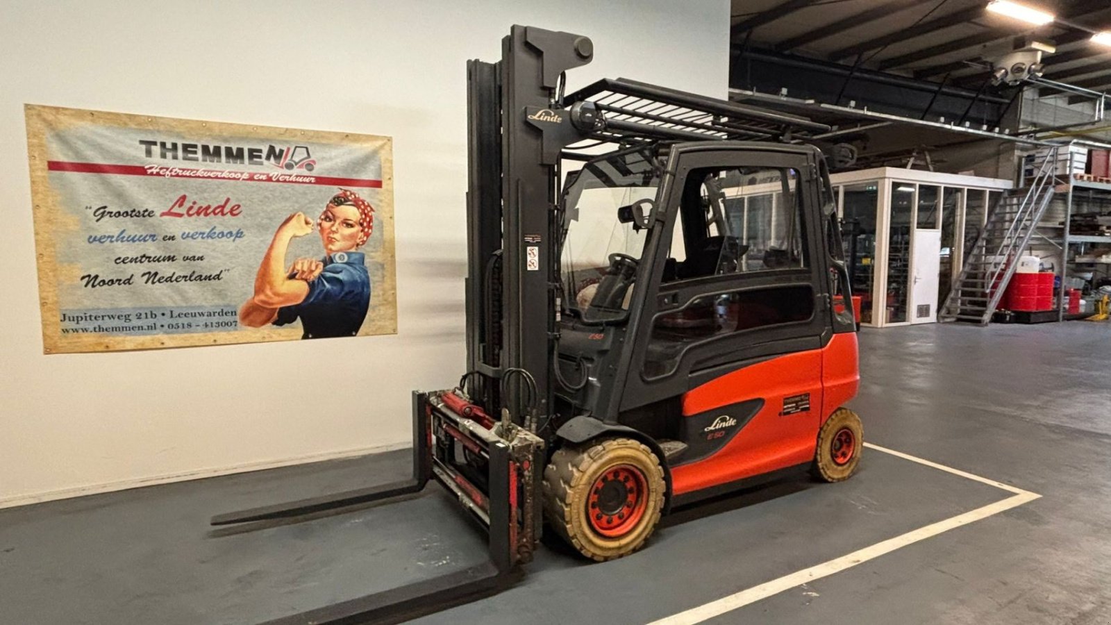 Frontstapler za tip Linde E50HL-01/600, Gebrauchtmaschine u Leeuwarden (Slika 1)