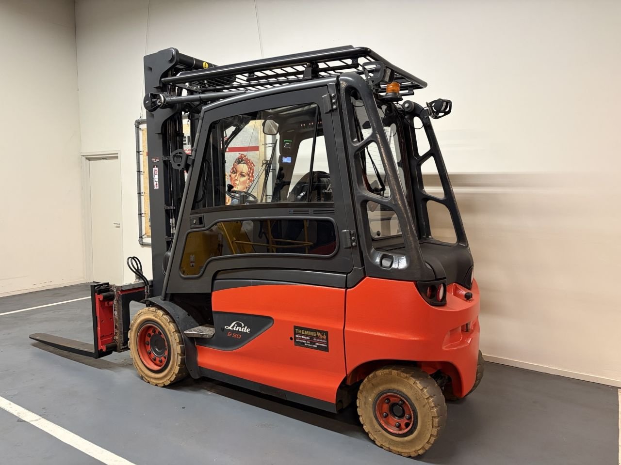 Frontstapler des Typs Linde E50HL-01/600, Gebrauchtmaschine in Leeuwarden (Bild 2)