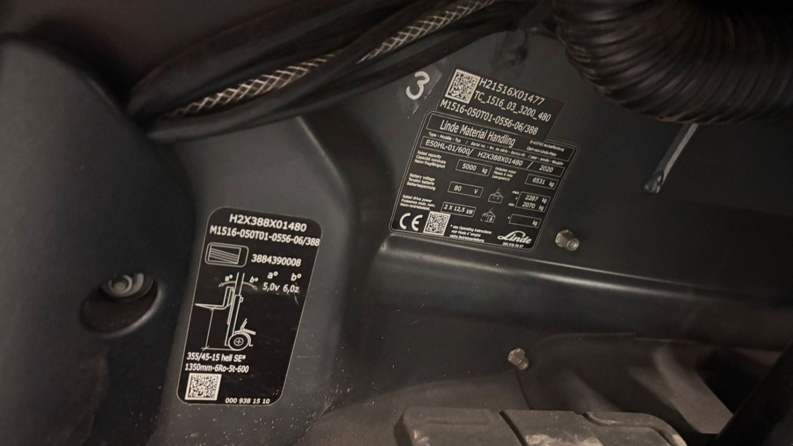 Frontstapler of the type Linde E50HL-01/600, Gebrauchtmaschine in Leeuwarden (Picture 7)