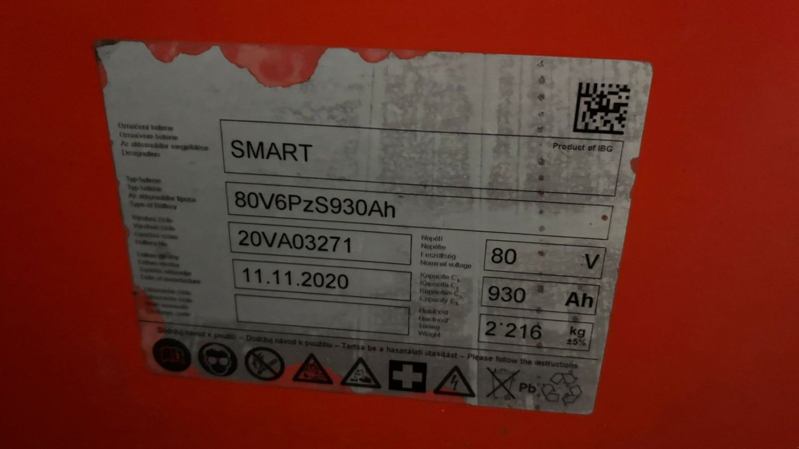 Frontstapler za tip Linde E50HL-01/600, Gebrauchtmaschine u Leeuwarden (Slika 10)