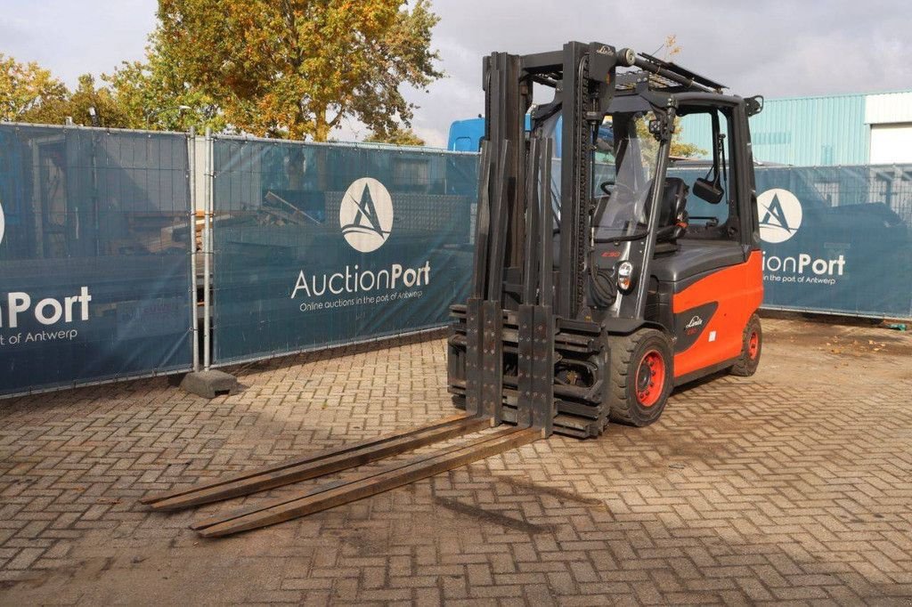 Frontstapler des Typs Linde E50HL-01/600, Gebrauchtmaschine in Antwerpen (Bild 10)