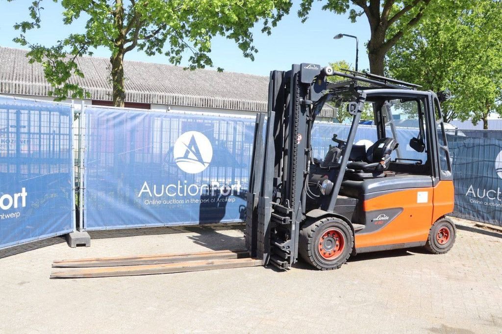 Frontstapler van het type Linde E50HL-01/600, Gebrauchtmaschine in Antwerpen (Foto 1)