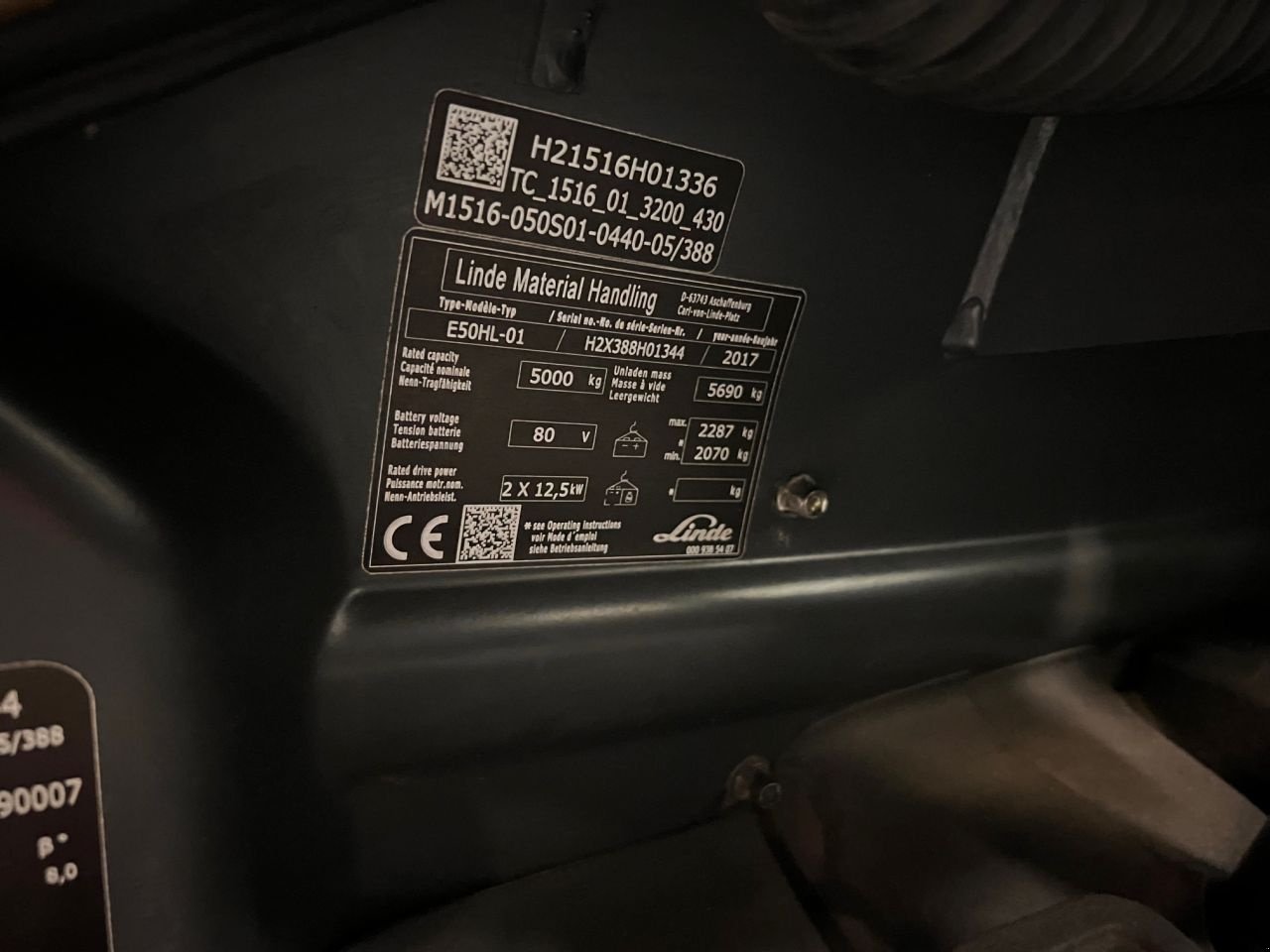 Frontstapler of the type Linde E50HL-01, Gebrauchtmaschine in Leeuwarden (Picture 5)