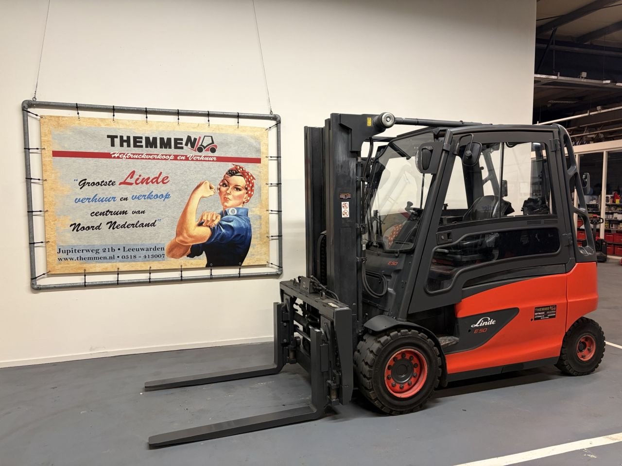 Frontstapler za tip Linde E50HL-01, Gebrauchtmaschine u Leeuwarden (Slika 2)